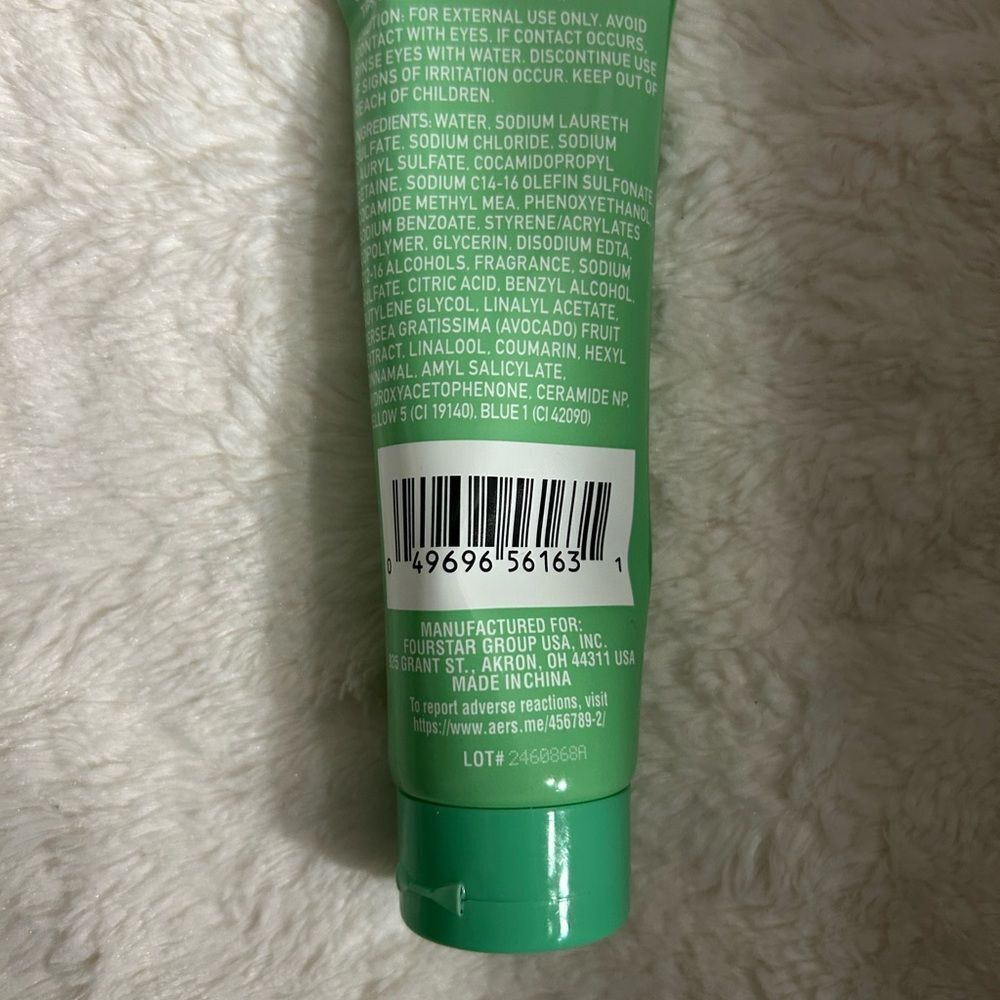 🛍️b•pure Glow Up Facial Cleanser Avocado Ceramides 4.4 FL OZ 120 ml💥 - Picture 4 of 7